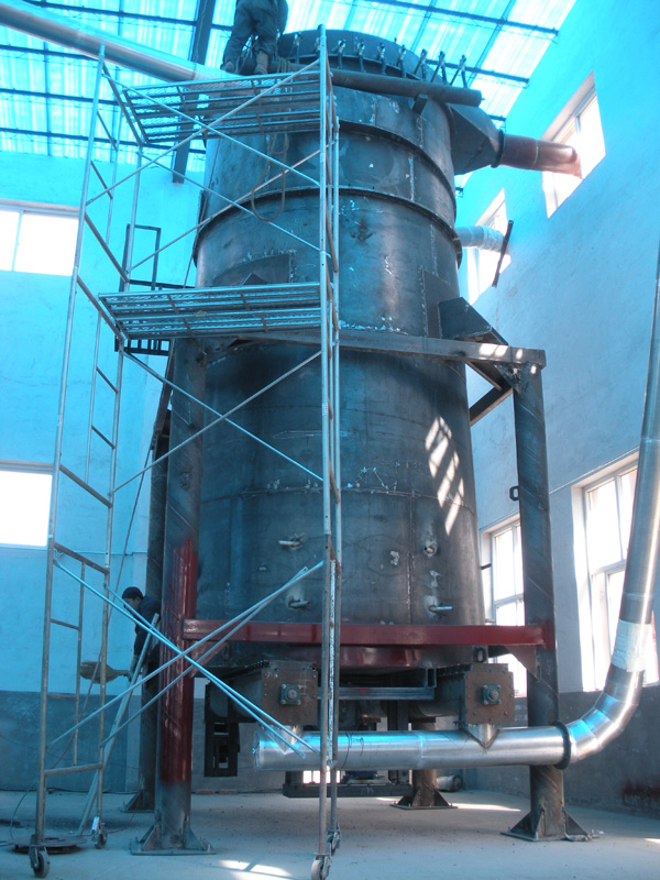 精制棉粉儲料，收塵倉